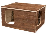 Trxie Natural Living "Haus Hilke" mit integrierter Heuraufe 40x23x32cm