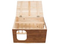Trxie Natural Living "Haus Hilke" mit integrierter Heuraufe 40x23x32cm
