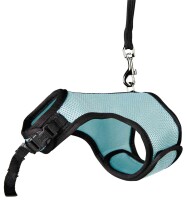 Trixie Softgeschirr (Hu: 14-19cm. Bu: 25-32cm) mit Leine 120cm div. Farben