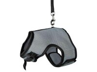 Trixie Softgeschirr (Hu: cm. Bu: 25-40cm) mit Leine...