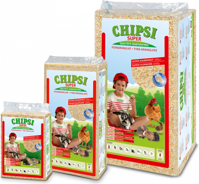 CHIPSI Super, Qualitäts- Heimtierstreu 24kg