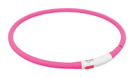 Trixie Flash Leuchtring, USB, Silikon, XS- XL, 70 cm/...