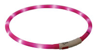 Trixie Flash Leuchtring, USB, Silikon, XS- XL, 70 cm/...