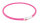Trixie Flash Leuchtring, USB, Silikon, XS- XL, 70 cm/ Ø10mm pink