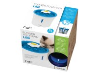 Catit 2.0 Blumentrinkbrunnen, 3 Liter, blau, mit LED