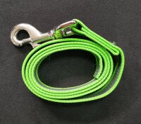 Mystique gummierte Leine neon grün 1m x 20mm ohne HS...