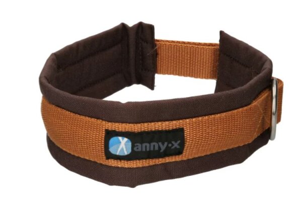 anny-x Steckhalsband Fun 6 braun/bernstein