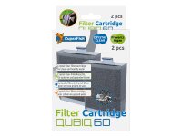 Superfish Filterkartusche QubiQ 60 2 Stück