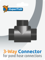 Superfish Pond 3 Wege Verbinder 1 Stück