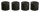 Oase Carbon Vorfilterschaum Set 4 BioMaster