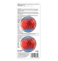 Zeus Duo Ball, 5cm, Quietscher, 2er-Pack