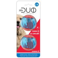 Zeus Duo Ball, 6,3cm, LED, 2er-Pack