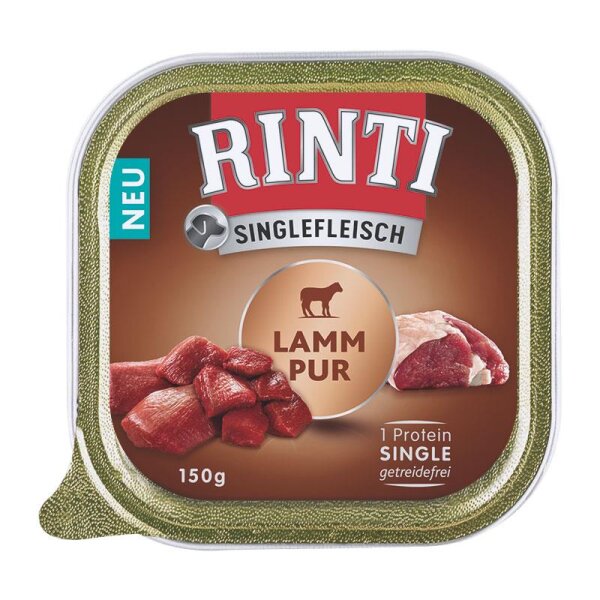 Rinti Singlefleisch Lamm Pur 150g
