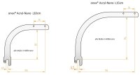 daytime onex Acryl- Nano- Adapter- Set 10cm
