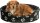 Bett Jimmy, oval, 75 x 65 cm, schwarz