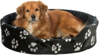 Bett Jimmy, oval, 95 x 85 cm, schwarz