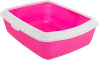 Trixie Katzentoilette Classic, mit Rand, 37 x 15 x 47cm,...