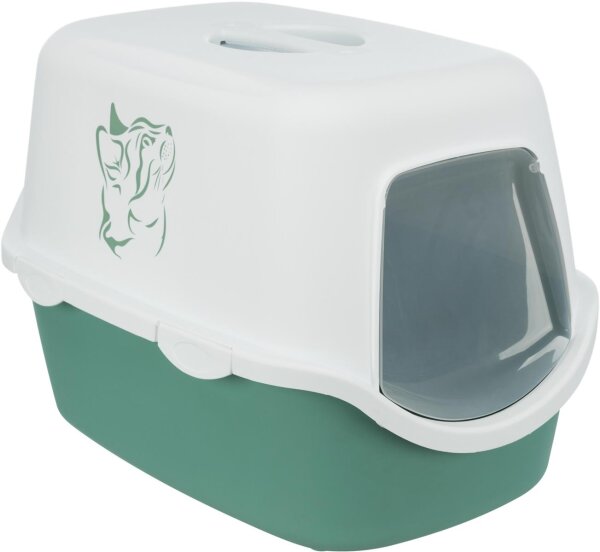 Trixie Katzentoilette Vico bedruckt, mit Haube 40 x 40 x 56 cm
