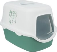 Trixie Katzentoilette Vico bedruckt, mit Haube 40 x 40 x 56 cm