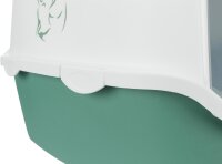 Trixie Katzentoilette Vico bedruckt, mit Haube 40 x 40 x 56 cm