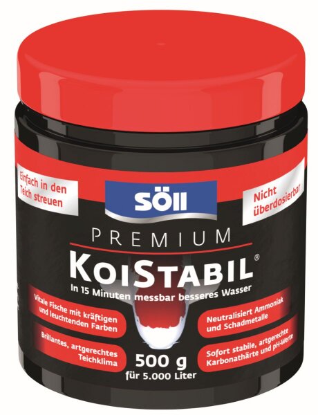 Söll PREMIUM KoiStabil 500g für 5.000L