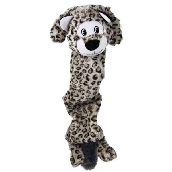 KONG Stretchezz Jumbo Leopard XL (58cm), grau