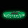 Hunter Halsband Convenience Reflect Glow 50/M Kunststoff, weiß fluores., refl.Sterne