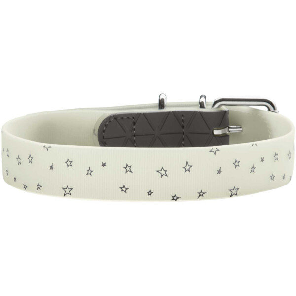 Hunter Halsband Convenience Reflect Glow 65/L-XL Kunststoff, weiß fluores., refl.Sterne