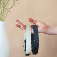 Hunter Halsband Convenience Reflect Glow 65/L-XL Kunststoff, weiß fluores., refl.Sterne