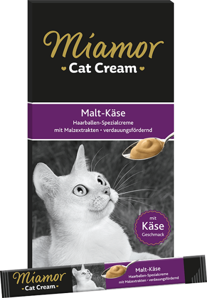 Miamor Confect Malt-Cream & Käse 6 x 15 g