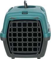 Trixie Transportbox Capri1, XS , 32 x 31 x 48cm, dunkelgrau/petrol