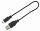 Trixie Flash Leuchtring USB, TPU/Nylon, XS-S, 35cm/Ø 7mm, orange