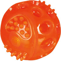 Trixie Blinkball, geräuschlos, schwimmt, TPR, Ø 7,5 cm, diverse Farben