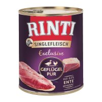 Rinti Singlefleisch Exclusive Geflügel Pur 800g