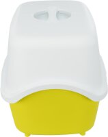 Trixie Katzentoilette Vico, mit Haube, 40 x 40 x 56 cm, lime/weiß