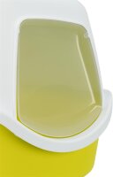 Trixie Katzentoilette Vico, mit Haube, 40 x 40 x 56 cm, lime/weiß