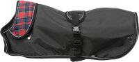 Trixie Mantel Hermy, S: 33 cm, schwarz/rot