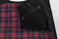 Trixie Mantel Hermy, S: 33 cm, schwarz/rot