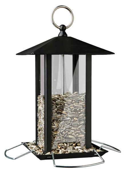Trixie Futterspender, Metall, 1.000ml/20 cm, schwarz