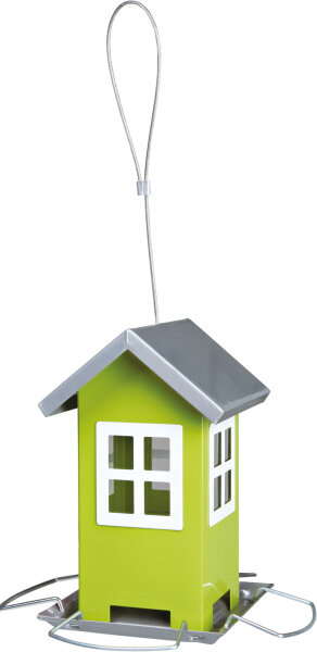 Trixie Futterhaus, Metall, 1000ml/ 20cm, grün