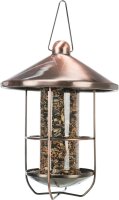 Trixie Futterspender mit Schutzgitter, Metall, 500ml/ Ø19cm, kupfer