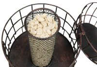 Trixie Erdnuss Futterspender mit Schutzgitter, Metall, 820ml/ Ø20cm, schwarz