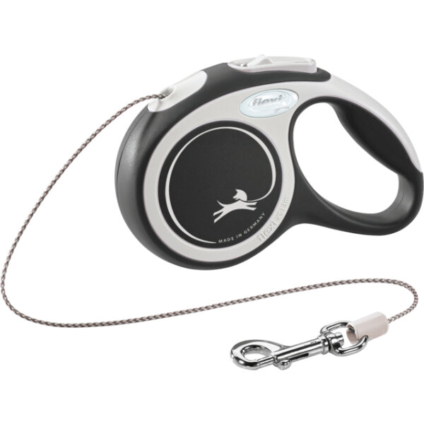 flexi New COMFORT , Seil, M: 8 m, schwarz, max 20kg