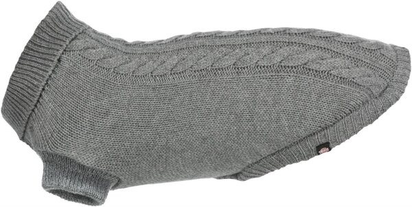 Trixie Pullover Kenton, S, 40cm, grau