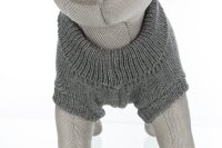 Trixie Pullover Kenton, S, 40cm, grau