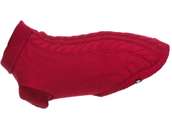 Trixie Pullover Kenton, M: 45cm, rot