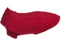 Trixie Pullover Kenton, M: 45cm, rot