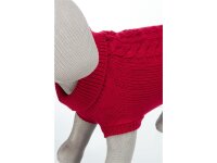 Trixie Pullover Kenton, M: 45cm, rot
