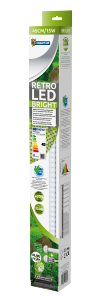 Superfish Retro LED Bright 45cm, 11W, 10290K (T8/15W & T5/24W)