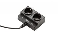 Exo Terra Thermostat 600W mit Doppelsteckdose